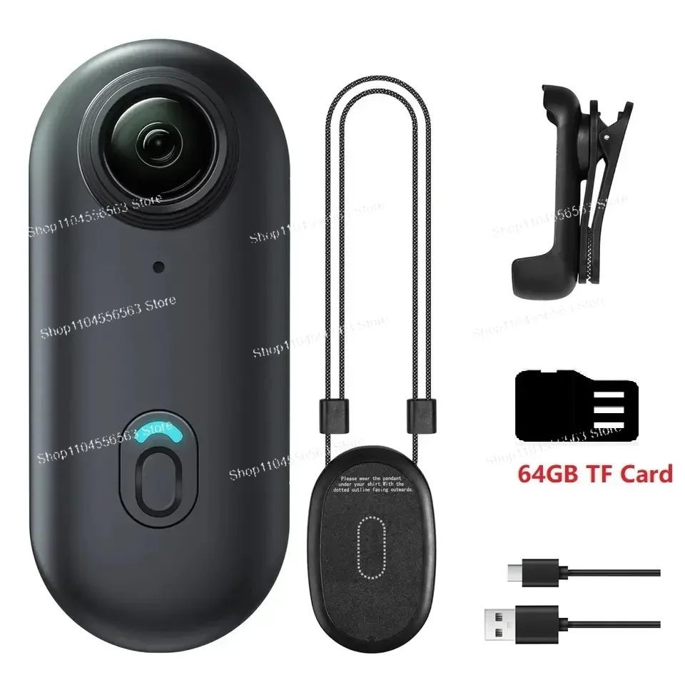 4K HD Thumb Action Camera | Digital Image Stabilization Auto Exposure 800mAh Battery
