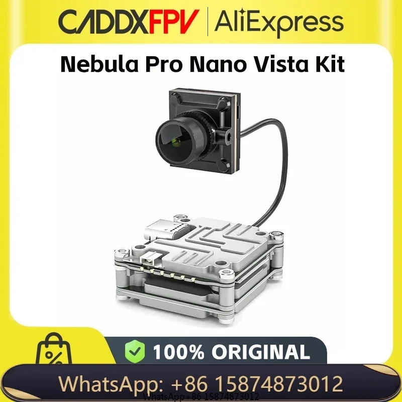 

Набор Caddx Nebula Pro Nano Vista, оригинальные аксессуары FPV с DJ1 очками, интегрированные 720p/ 120fps, HD качество изображения