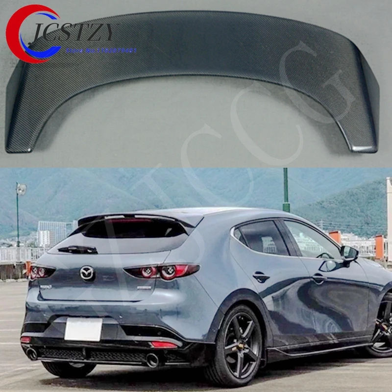 

Для хэтчбека Mazda 3 Axela 2020, стиль автомобиля, задний спойлер, крышка багажника крышки багажника, украшение автомобиля