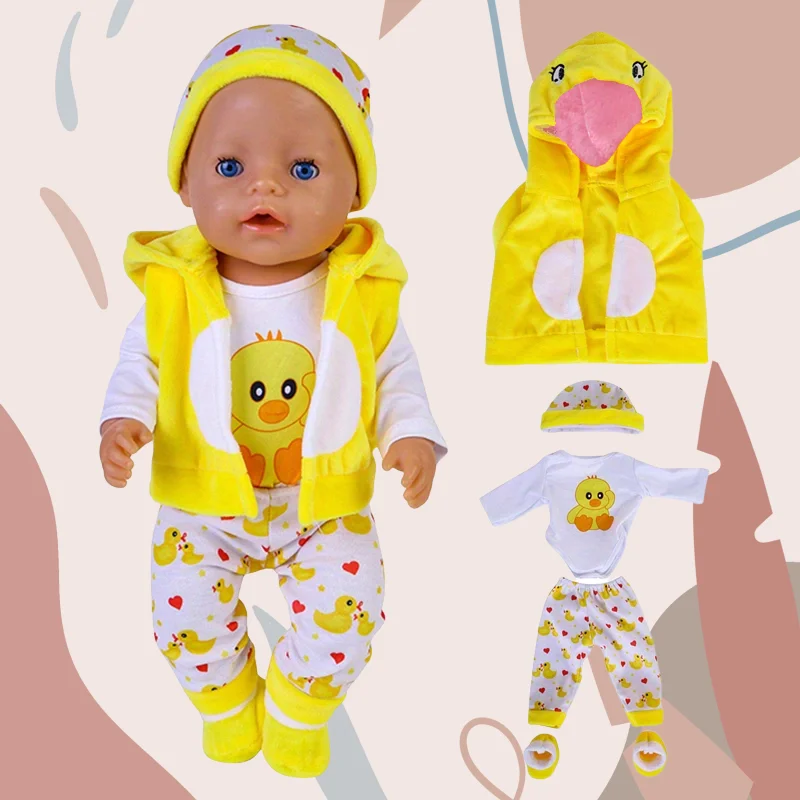 Ropa para bebé nacido, accesorios para muñeca de 43 cm, ropa Nenuco, trajes para muñeca de 17 pulgadas, accesorios para muñeca recién nacida, ropa para muñecas Reborn