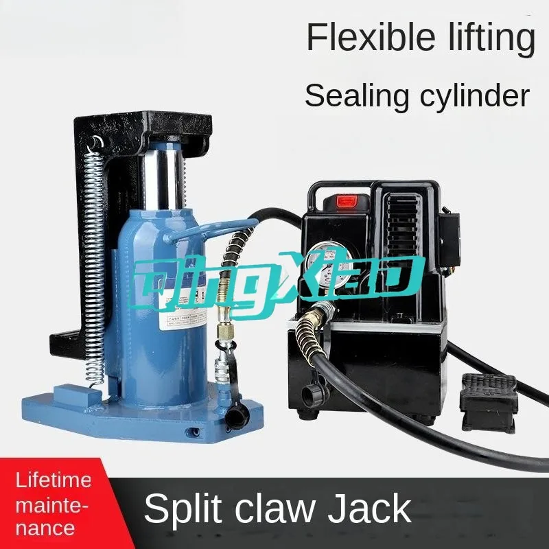 Split Toe Jack Electric Separate Toe Jack 10T 30T 50T Hydraulic Lifting Jack With Hook For Heavy Duty Industrial Application