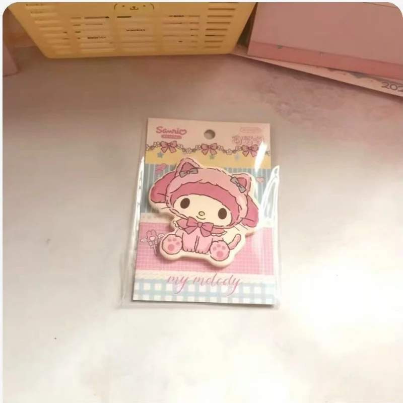 Kawaii سانريو كورومي الكرتون ملاحظات لاصقة مرحبا كيتي بلدي ميلودي الأطفال لزجة المفكرة لزجة الكورية القرطاسية مذكرة الوسادة
