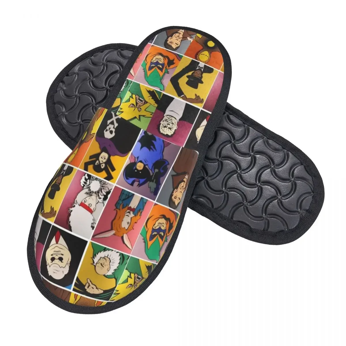 Friends He-Man The Master Of The Universe Men Women Furry slippers,Leisure pantoufle homme Home slippers