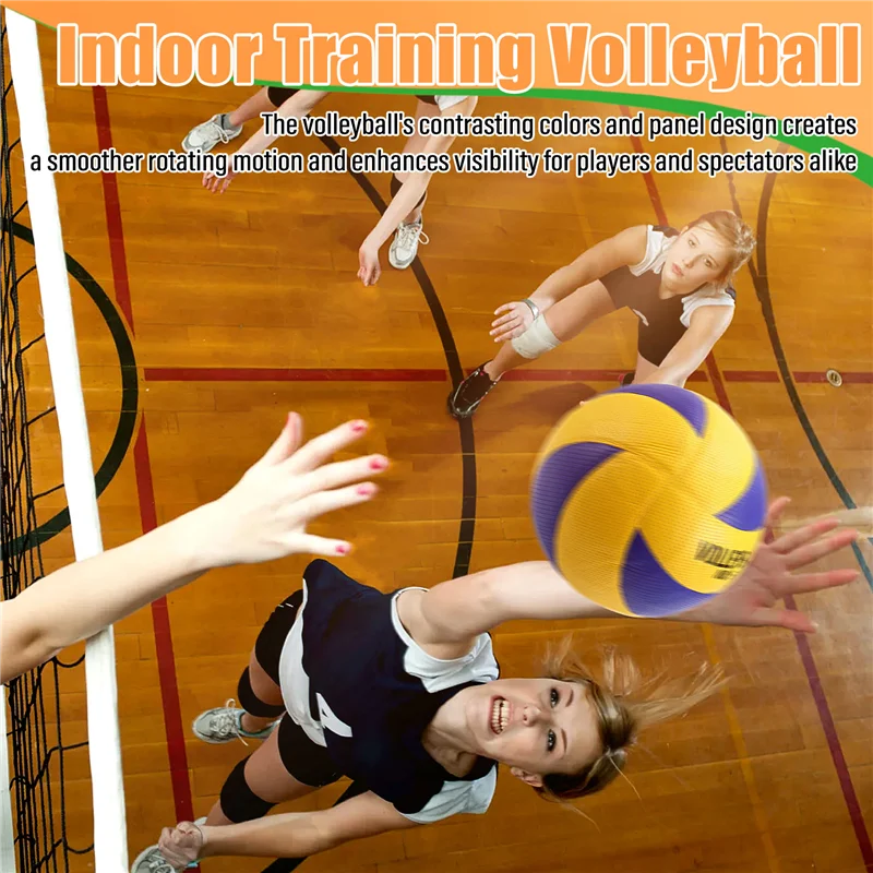 

RTENTE-Size 5 Professional Volleyball Volleyballs Competition Training Volleyball Outdoor Game Camping Beach Volleyball