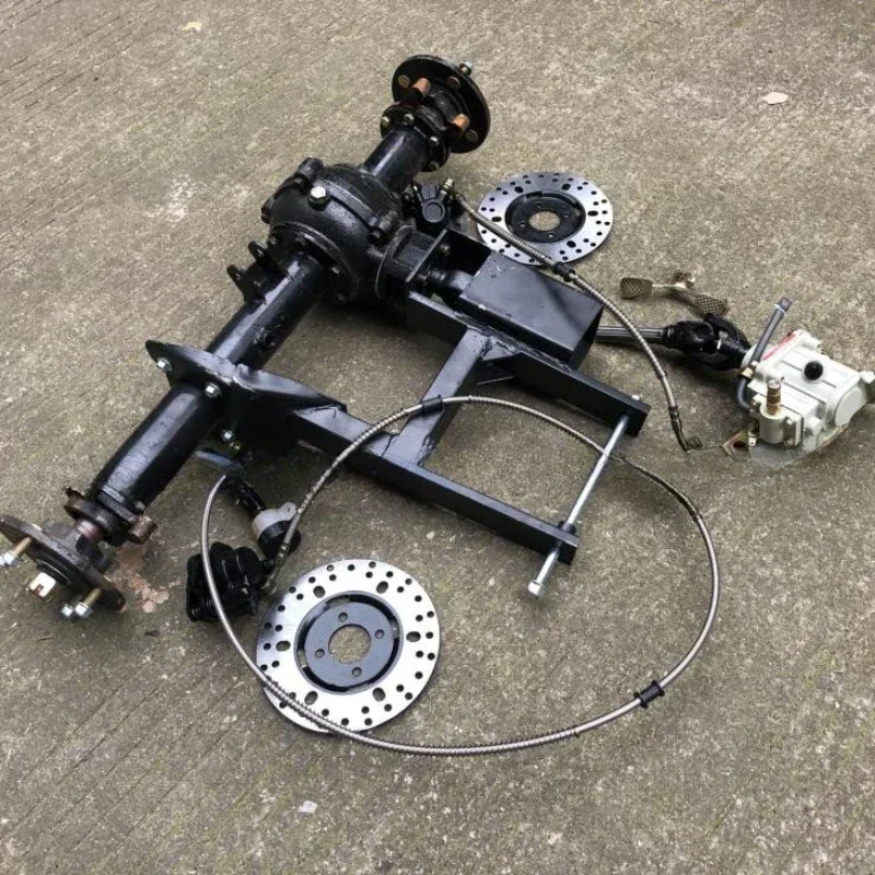 z Two-wheel modification, three-wheeled, four-hole motorcycle, ATV, go-kart, axle drive, rear axle, differential