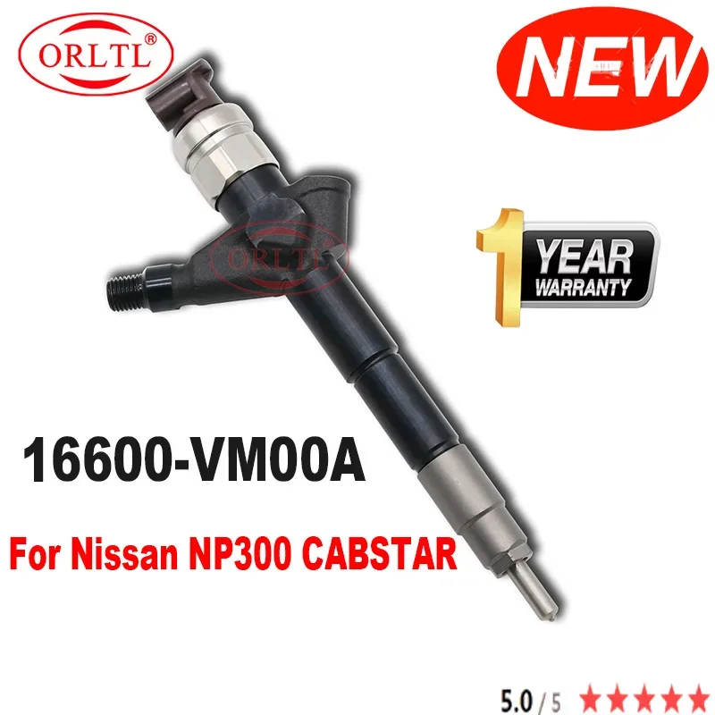 

16600-VM00A Diesel Common Rail Fuel Injector 16600VM00A NEW Nozzle 16600 VM00A For Nissan NP300 CABSTAR 095000-6240