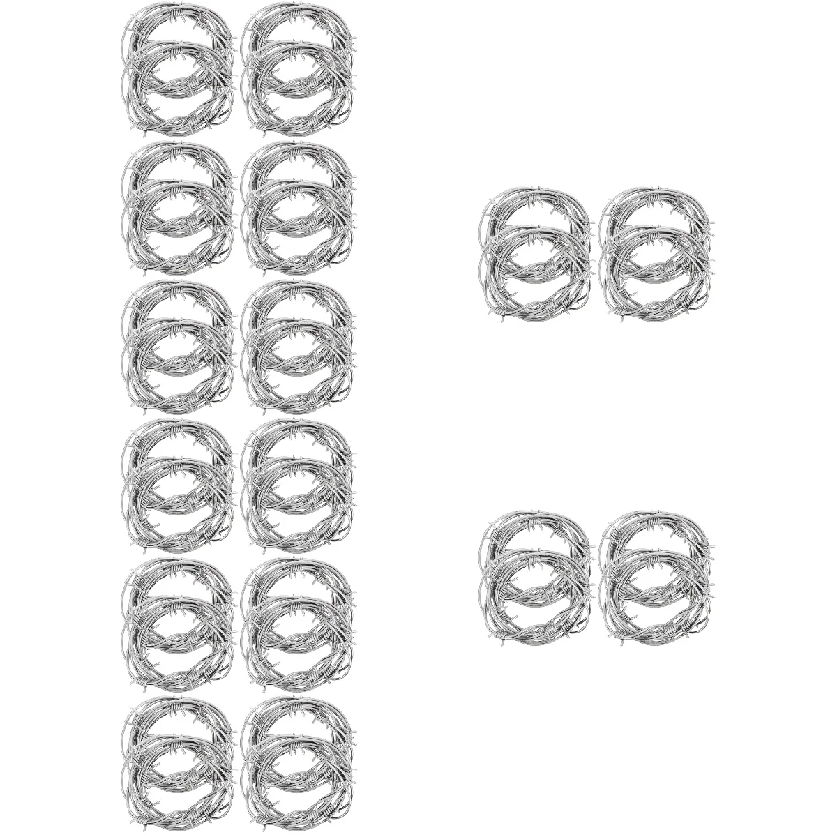 8-pieces-8-pieces-halloween-fil-de-fer-barbele-accessoire-effrayant-decorations-de-fete-faux-fils-blague-pvc-artificiel