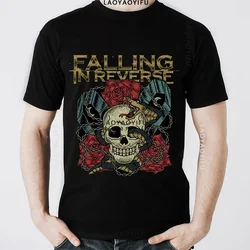 Rock Band Falling in Reverse Official Merchandise The Death Shirt Accessories Men Women Cotton Novelty T-shirt Short Sleeve Tee