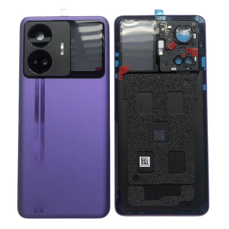 For Realme GT3 Back Glass Lid Chassis Case Rear Battery Housing Door With Camera Lens GT 3 Smartphone Replacement Parts