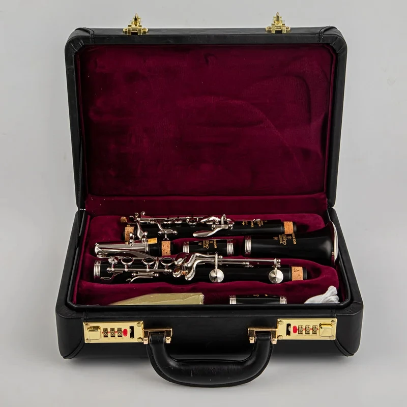 كرامبون بلاكوود كلارينت E13 موديل Bb كلارينيتس باكليت 17 توشلياري أدوات الموسيقى ile Ağızlık sazlık #1
