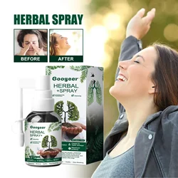 Herbal Lung Cleanse Spray Lung Support Quit Smoking Relieve Sore Throat Inflammation Mouth Clean Herbal Spray Belleza Y Salud