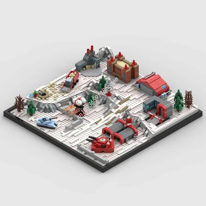 

1646pcs MOC Command Conquer C Red Alert Soviet Model Building Blocks Assemble Christmas Gift Creative Education Toy Brick Kids