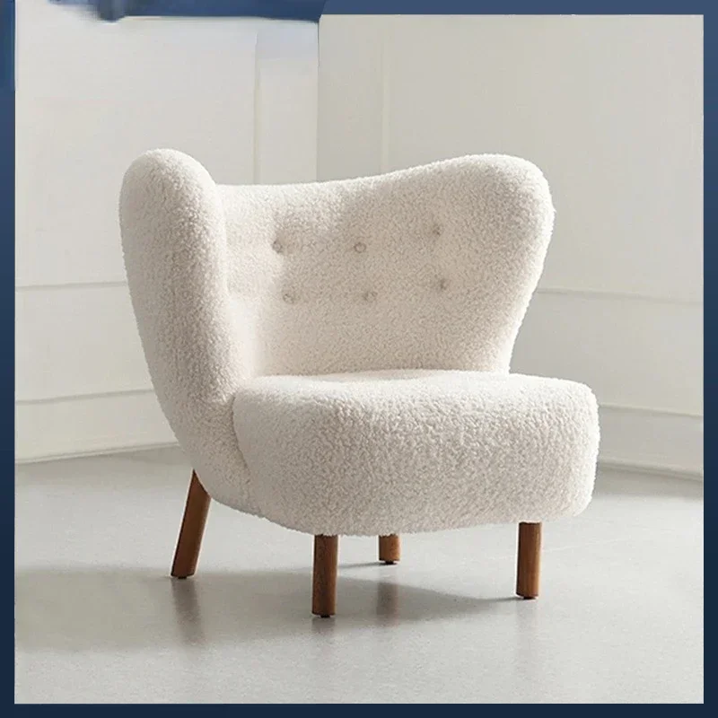 

White Lazy Chair