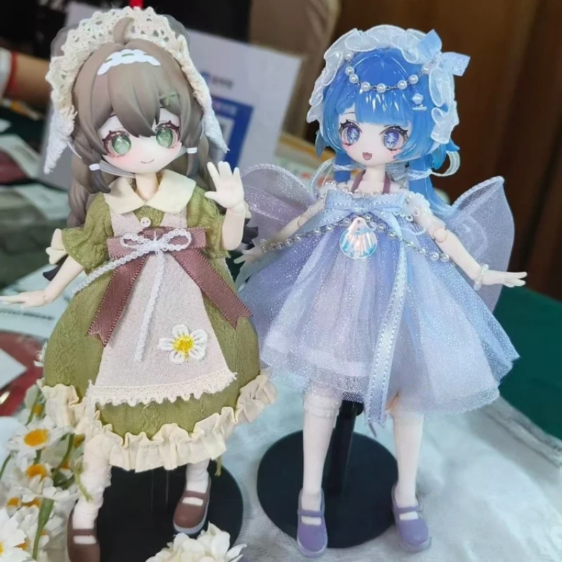 

Новая оригинальная слепая коробка Meki Heart Of Creation, 12-точечная подвижная кукла Bjd, игрушка, украшение для рабочего стола, кукла, праздничный подарок