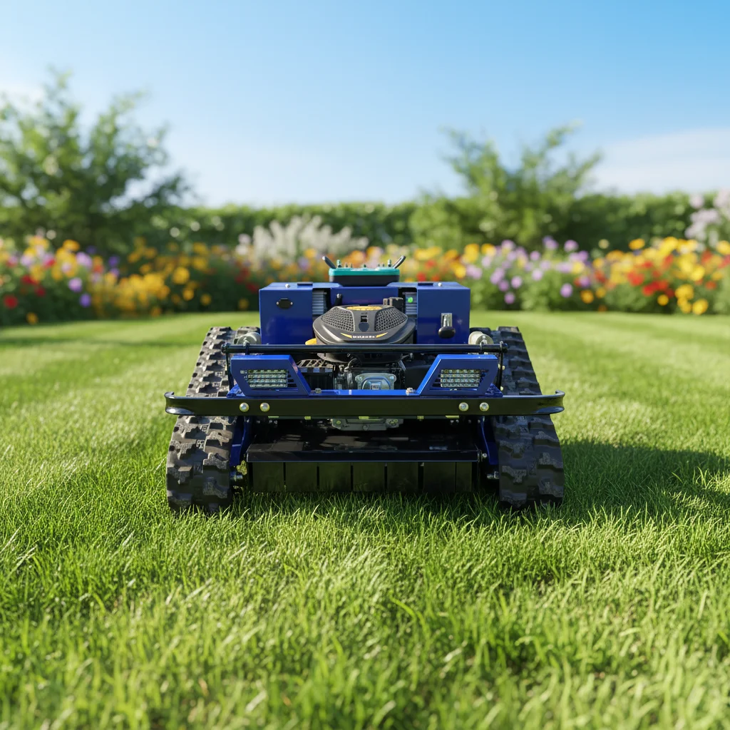 

New Design Power Tool Brush Cutter Zero Turn Mower Garden Grass Cutter Remote Control Slope Lawn Mower