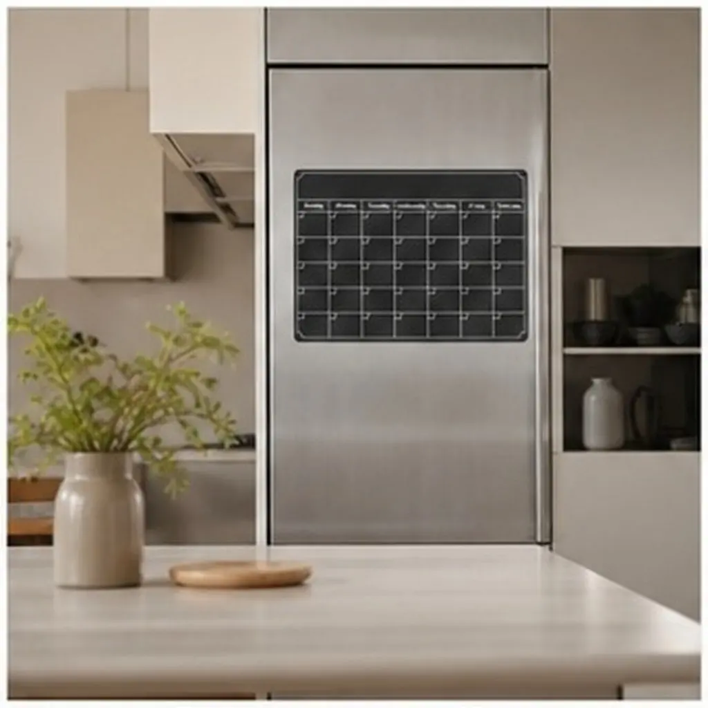 Magnetic Note Pads for Refrigerator – Dry Erase Planner Calendar Whiteboard