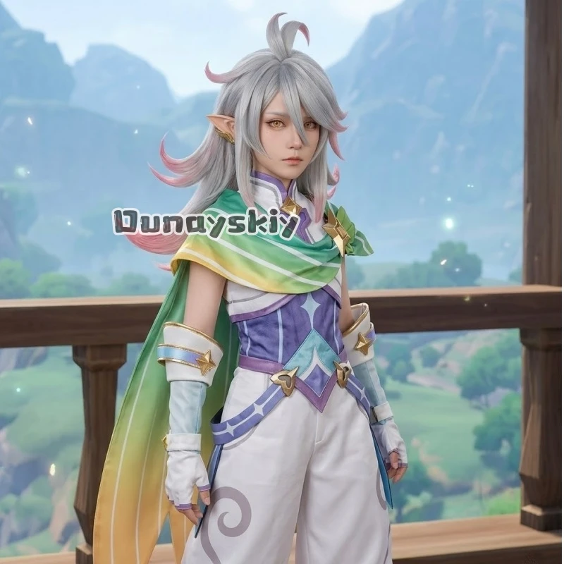 LWW08*Iris Roco Kingdom Cosplay Costume  Magic Academy Locke Cosplay Outfits Cloak Enzo Freya Lewis For Halloween Carnival Party