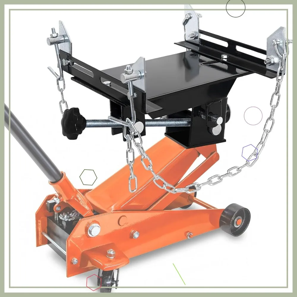 

Универсальный адаптер для трансмиссионного домкрата для легковых и грузовых автомобилей, грузоподъемность 1/2 тонны (1100 фунтов), для гидравлического напольного домкрата