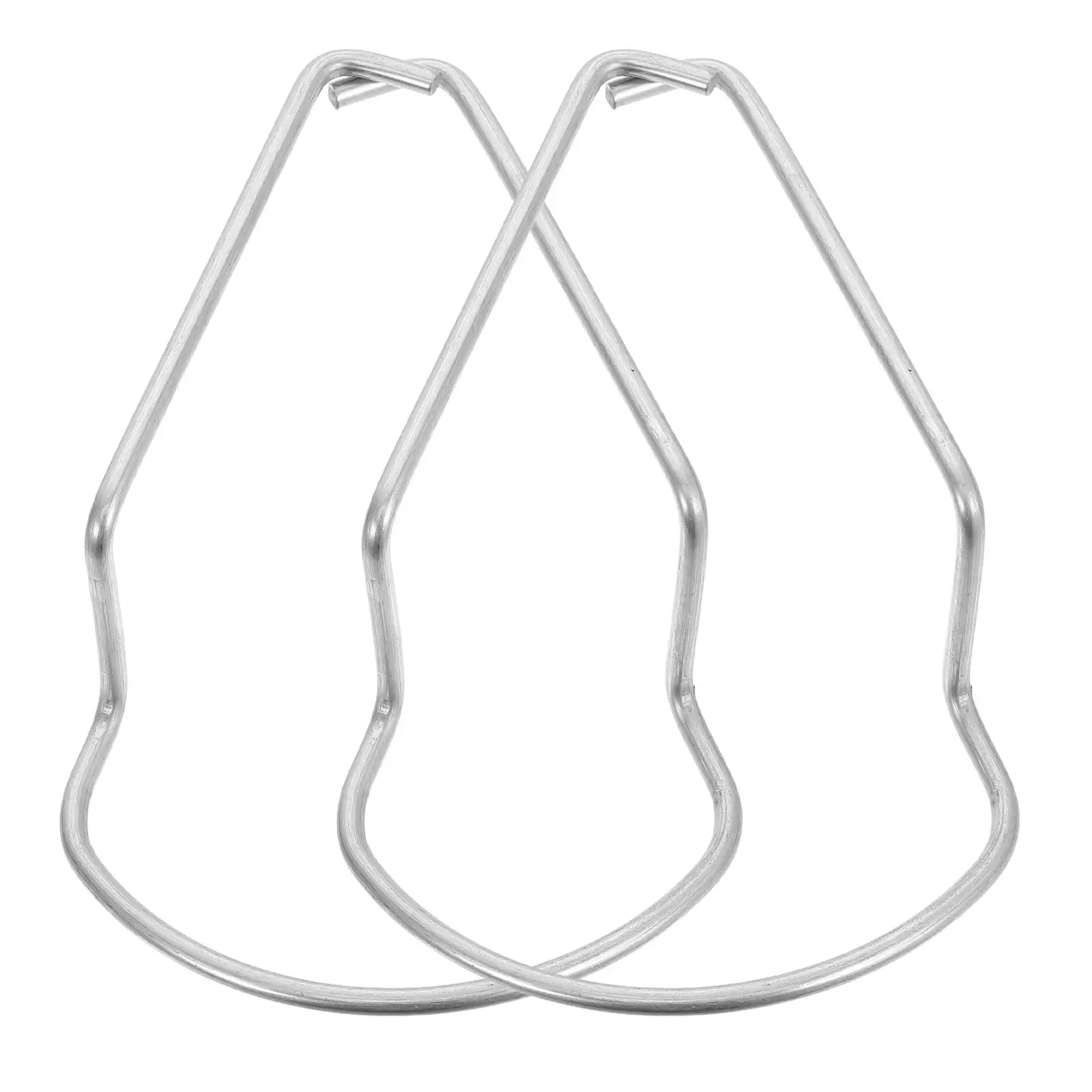 

2Pcs Electric Grass Trimmer Cover Lawn Mower Fitting Garden Tool Protector Small Stainless Steel Protector Trimmer