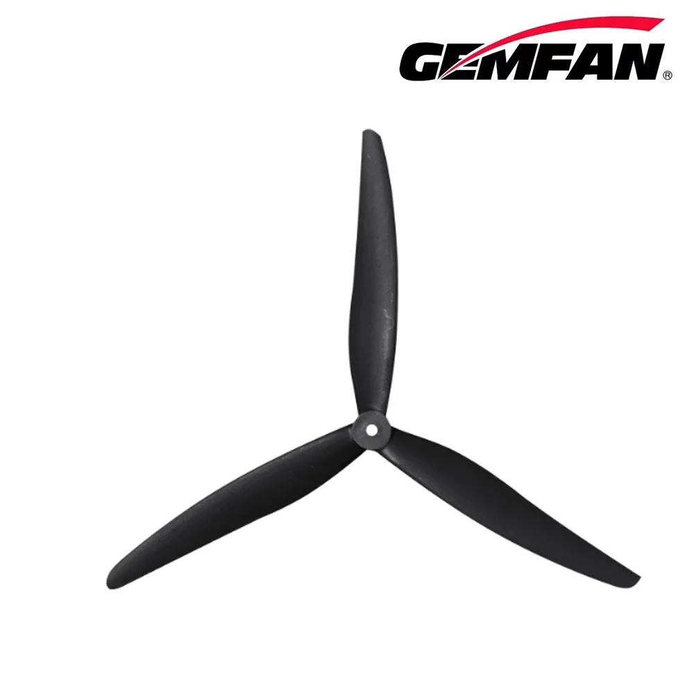 Gemfan 1080/10.1X5.5/1170/1270 الألياف الزجاجية النايلون المروحة 3-Blade الدعائم لطائرة بدون طيار FPV حرة لمجموعة طويلة لتقوم بها بنفسك أجزاء 2 أزواج #4