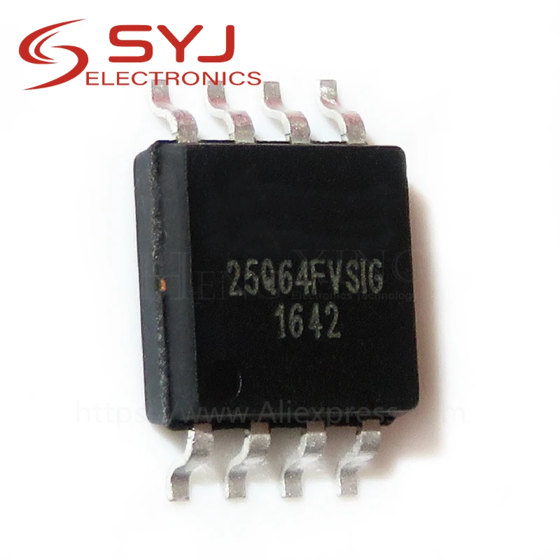 10pcs/lot W25Q64BVSIG W25Q64FVSIG W25Q64 SOP-8 In Stock