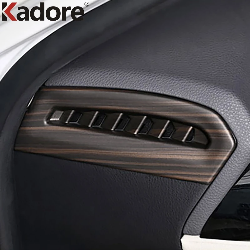 For Toyota Camry 70 2018 2019 2020 2021 2022 2023 Carbon Car Side Air Condition Vent Outlet Cover Trim Interior Accessories
