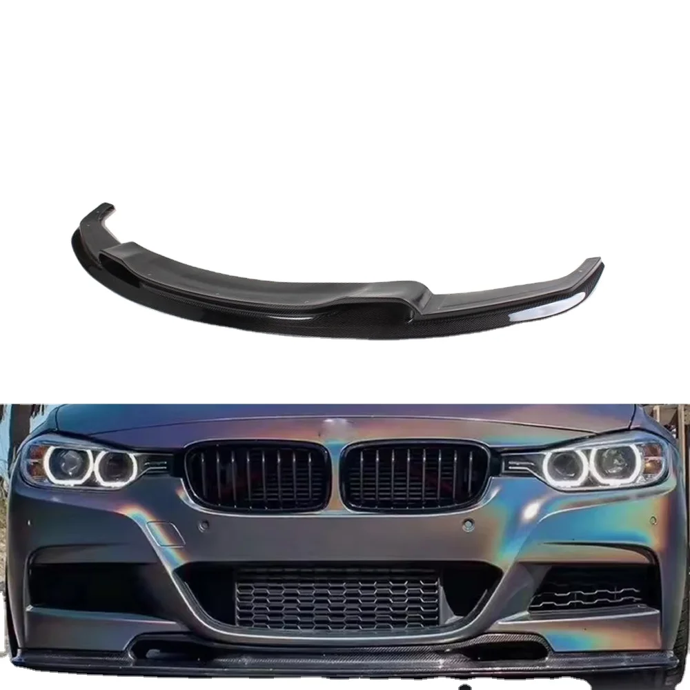 

For BMW 3Series F30 F31 320i M Sport 2012-2017 Carbon Fiber Front Bumper Lip Spoiler