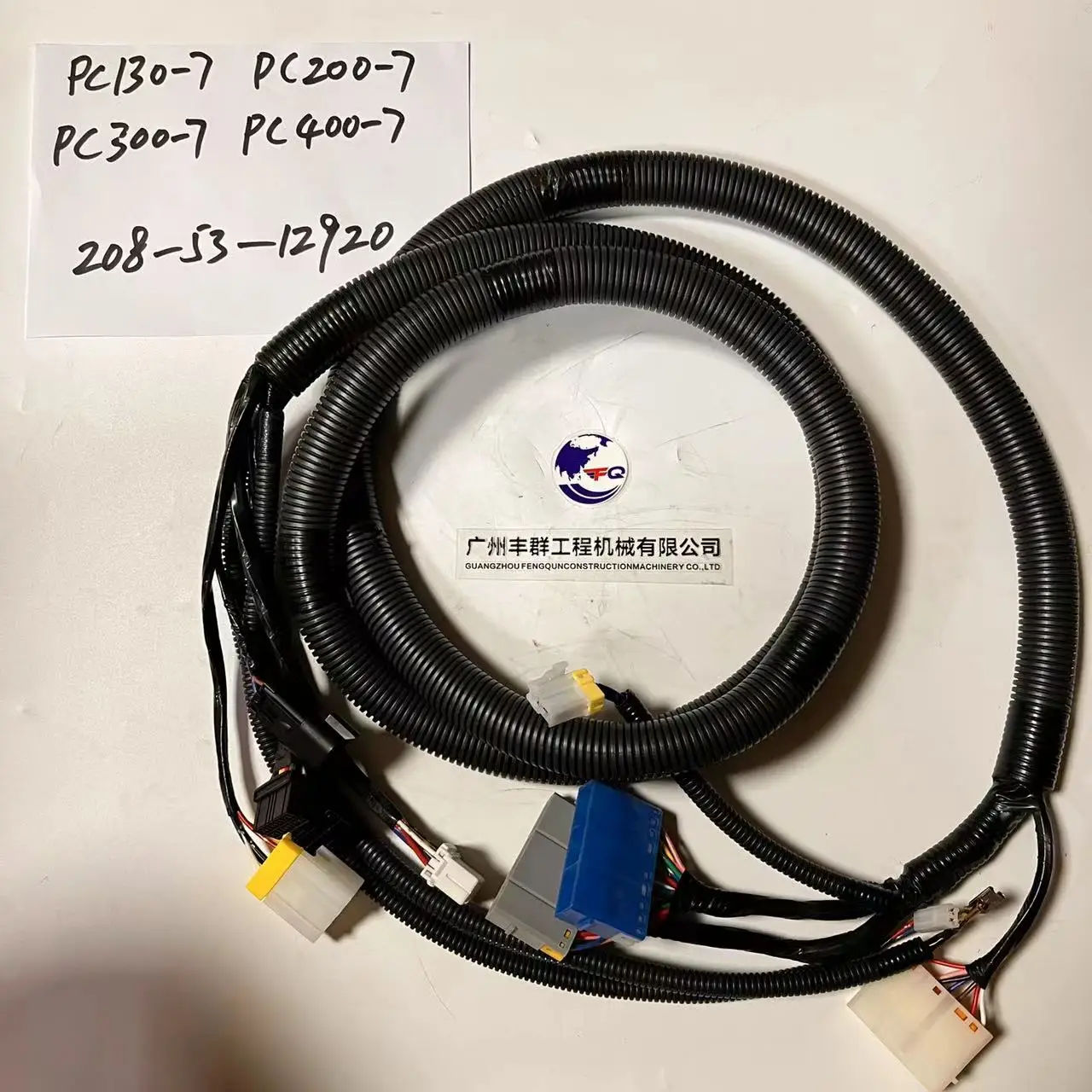 High Quality Komatsu PC130-7 PC200-7 PC300-7 PC400-7 Machine 208-53-12920 Monitor Wiring Harness