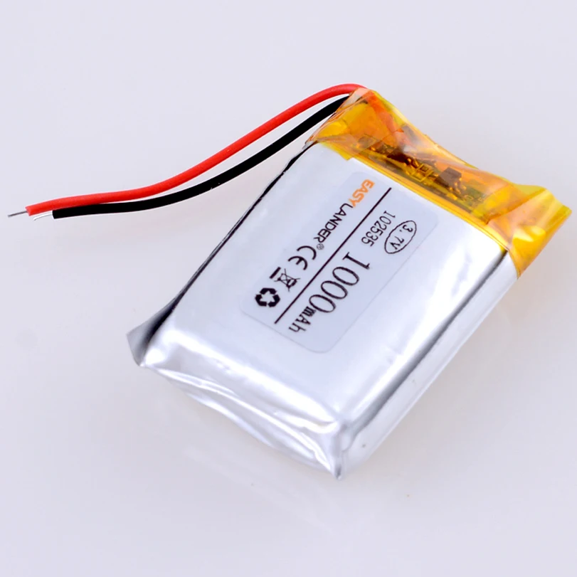 102535   3,7 В 1000 мАч литий-полимерная аккумуляторная батарея для GPS PSP MP3 SPeaker DIY PAD Power Bank Tablet LED Bluetooth Pen