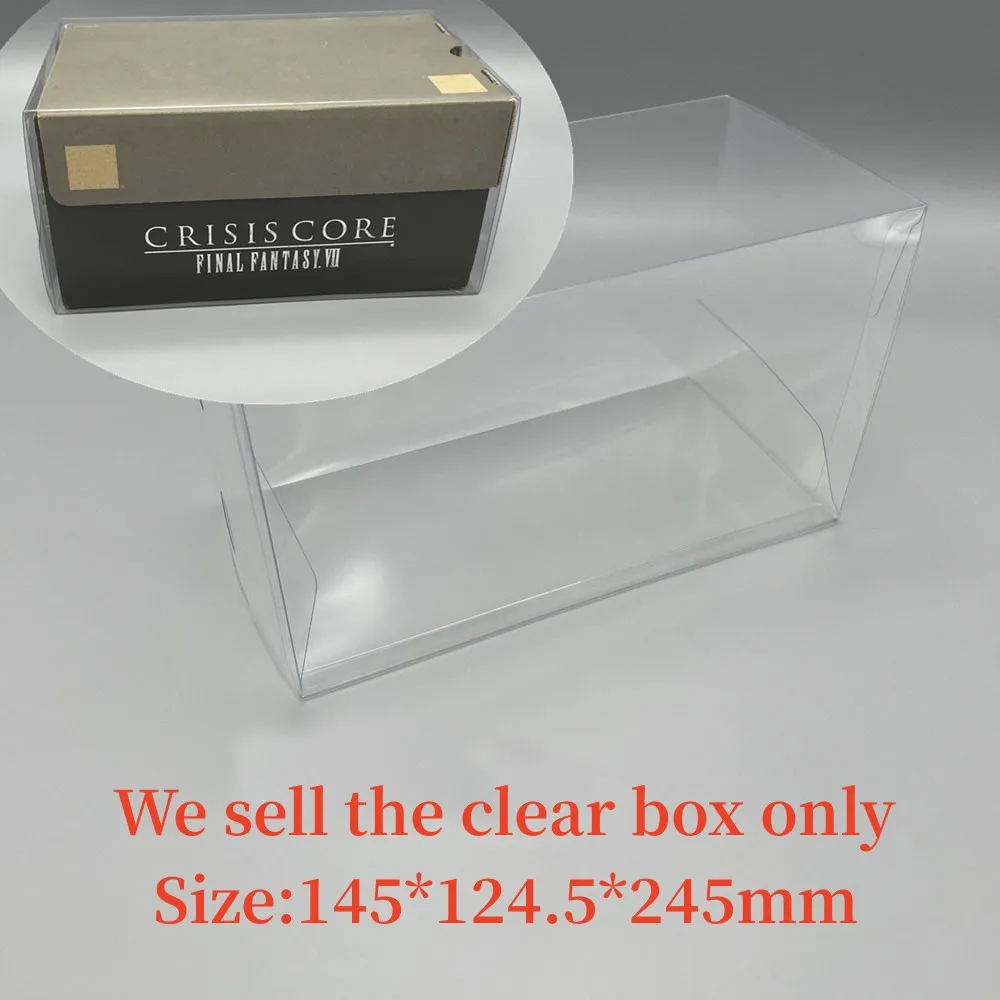 Clear box Cover Protector for PSP 2000 For Crisis Core - Final Fantasy VII limited edition Display Case