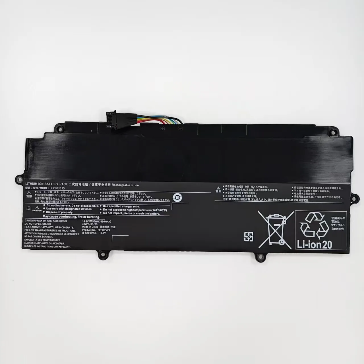FPB0353S FPCBP579 14.4V 50Wh Laptop Battery for U7411 U9311 Notebook CP785912-01 CP803415-01 4INP5/60/80
