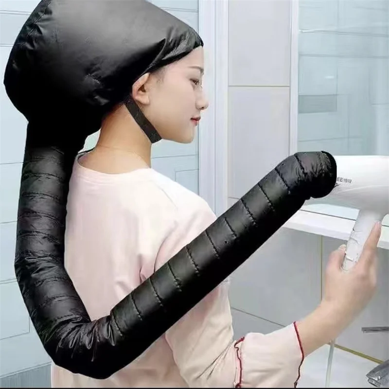 1PC Hair Drying Cap Hair Dryer Caps Hair Perm and Dye Styling Warm Air Adjustable Drying Hood Home Hairdressing Salon Tool