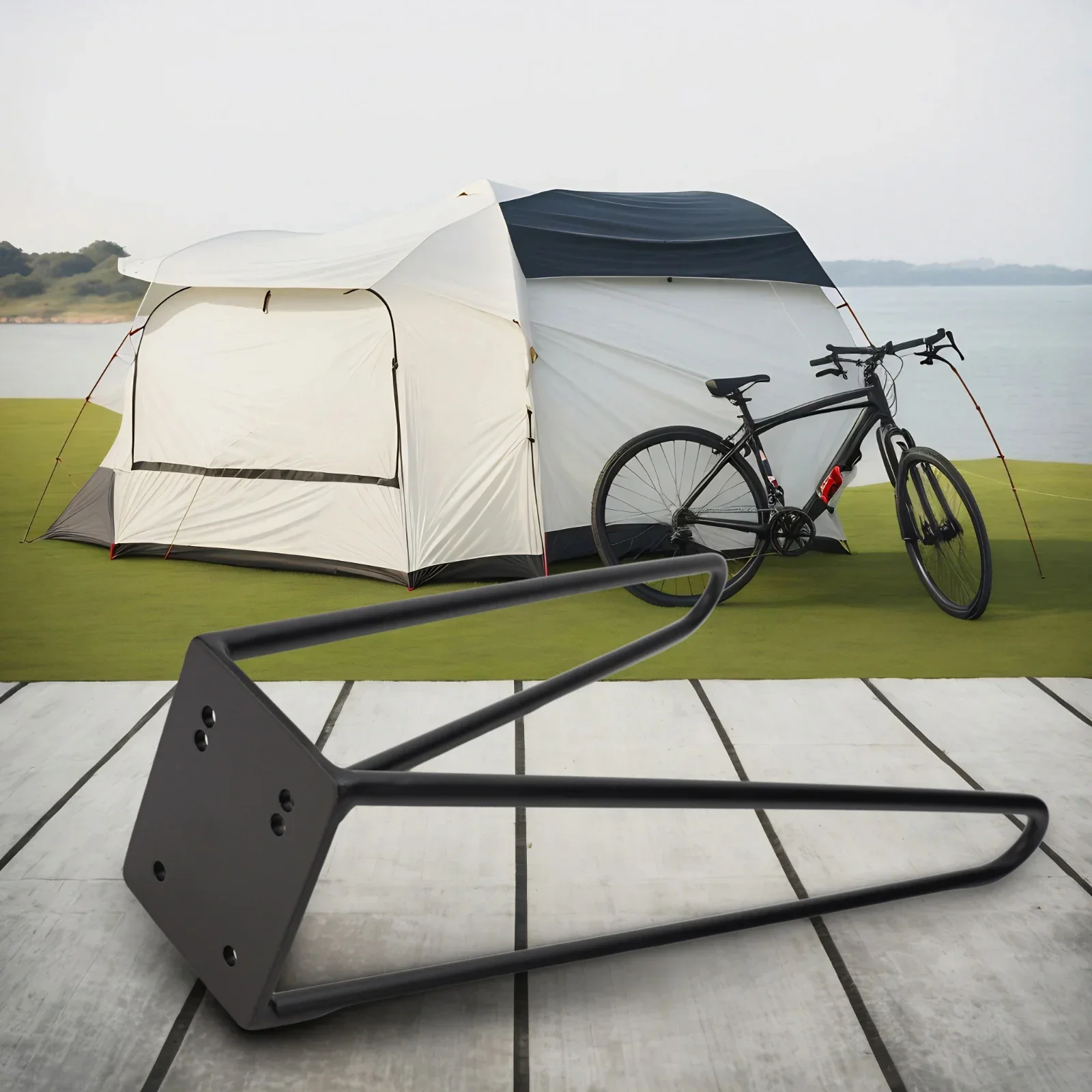 Coffee Tables Table Leg Tablefoot 1 Pair Camping Equipment Durable Foldable Furniture Legs Home Hardware Metal