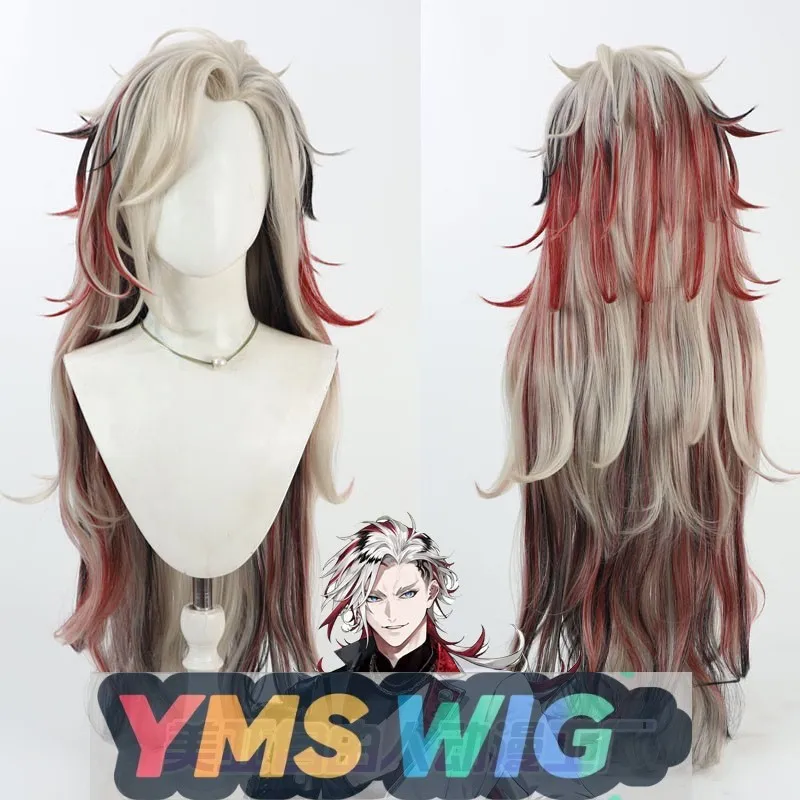 

【YMS WIG】Touken Ranbu Daoyu Ichigenji Косплей Парик с линией волос Beauty Point Многоцветный многослойный обратный завиток