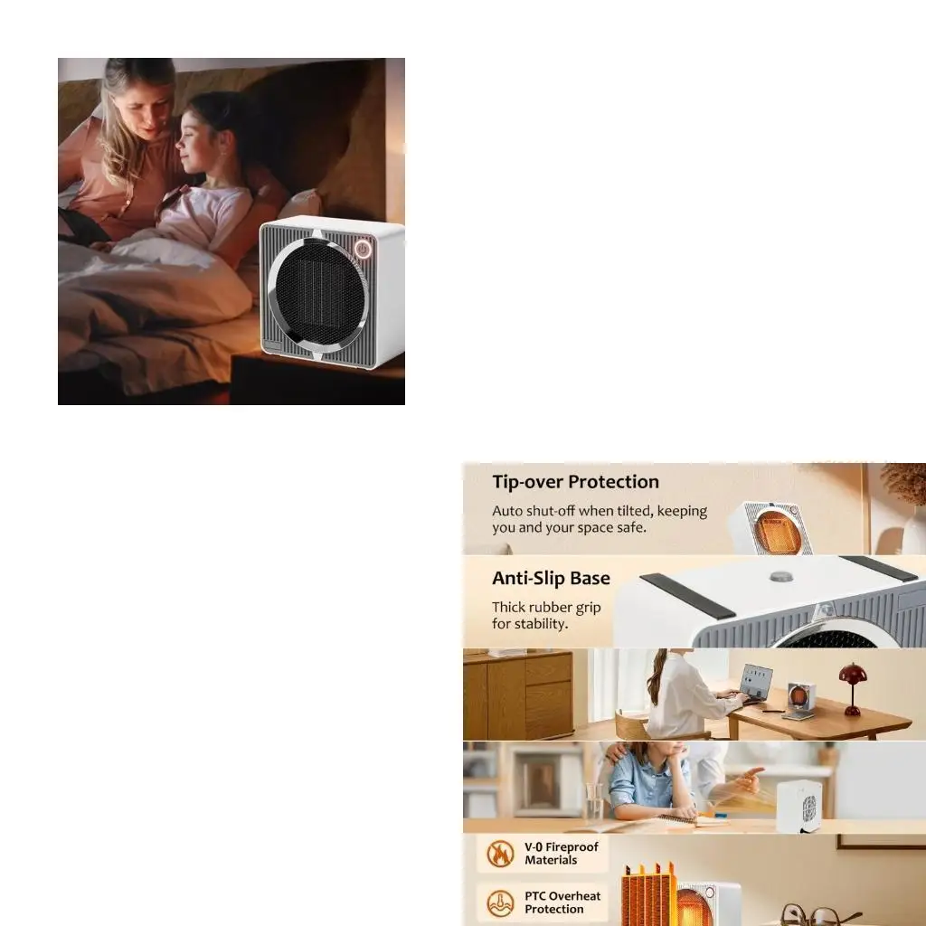 

27RB Электрический теплый маленький настольный нагреватель офис в помещении в помещении