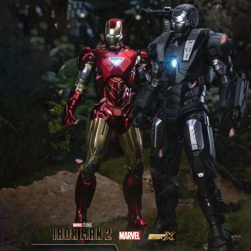 marvel-10e-anniversaire-iron-man-mk3-vs-iron-monger-ensemble-de-duel-lumineux-figurine-a-collectionner-modele-cadeaux-de-festival-pour-les-fans