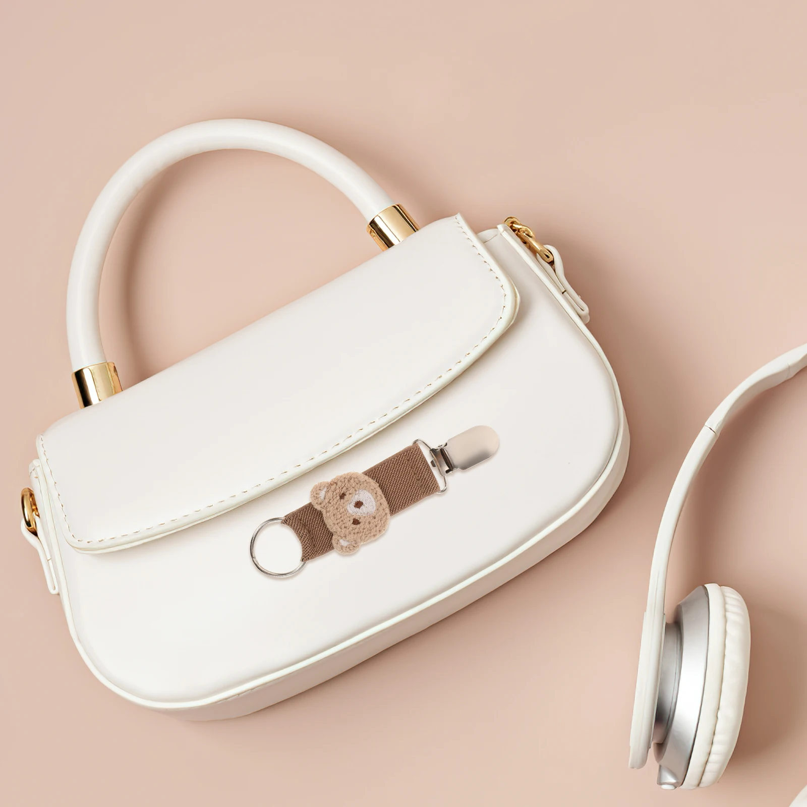 

3Pcs Travel Hat Clip Set Cartoon Sun Hat Clip Cap Holder Mitten Clips Anti-Loss Outdoor Accessories for