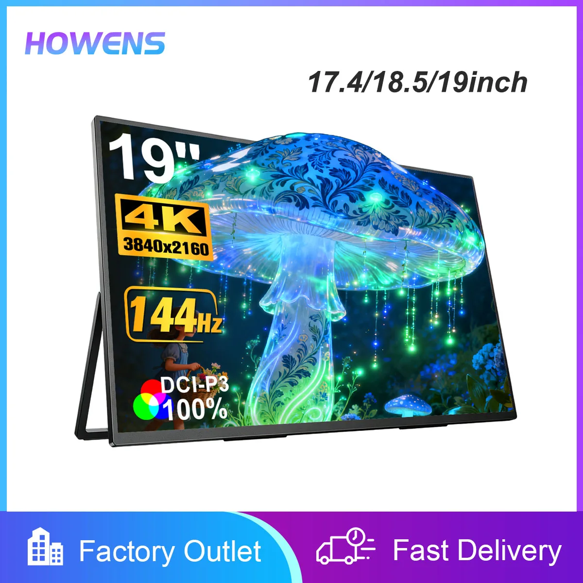Xbox 17.4/18.5/19 Inch Gaming Portable Monitor 4K 2160P 100Hz 144Hz HDR HDMI Type C for Phone,NS, PS5, XBOX, PC, Laptop Extend Screen - Aliexpress Deal