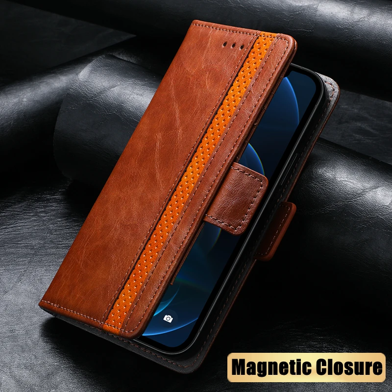 Leather Case For Motorola Moto G10 G20 G30 G100 G200 G60 G60S G31 G32 G51 G52 G53 G54 G71 G72 G73 G14 G22 G23 G82 G84 Flip Case