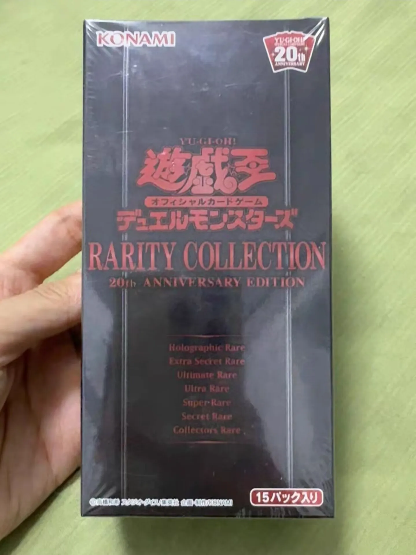 

Yugioh KONAMI Duel Monsters RARITY COLLECTION 20th Anniversary Edition RC02 Japanese Collection Sealed Booster Box