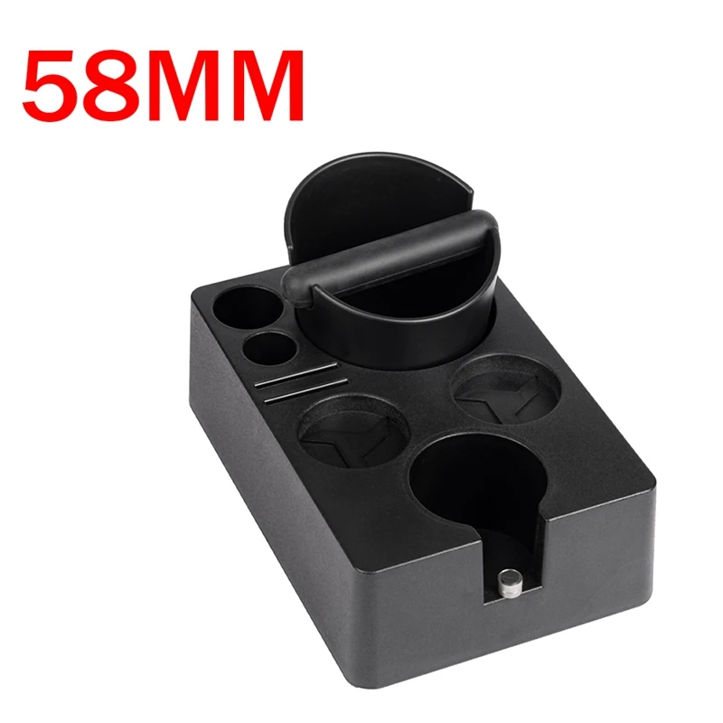 Coffee Tamper Mat Stand Portafilter Holder Rack Espresso Maker Tool Barista Accessory Coffee Knock Box