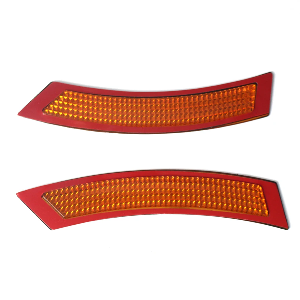 أضواء جانبية المصد الأمامي عاكس الضوء الجانب 150 جرام أصفر 2 قطعة/المجموعة 2007-2013 3 سلسلة نموذج قابل للتحويل