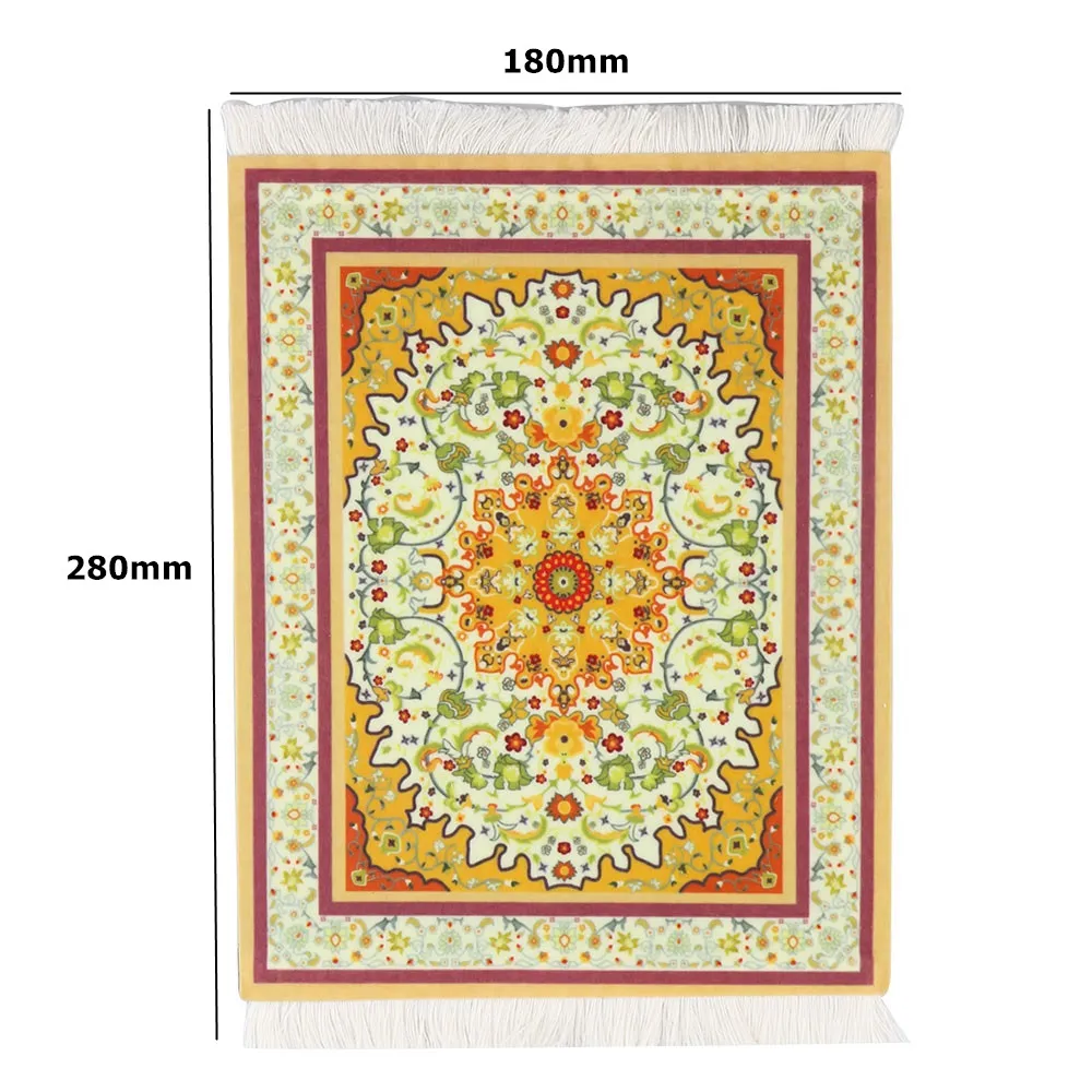 PC Mousepad Persian Carpet Style Rubber Anti-slip Durable Printing Rectangle Gaming Mouse Pads Computer Tablet Mat