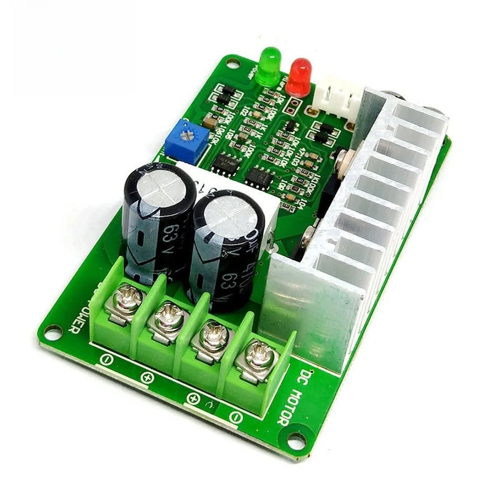 15A Adjustable For PWM Motor Controller DC 10V-40V FOR 12V 24V 36V Brushed DC Motors with Built-in Overload Delay
