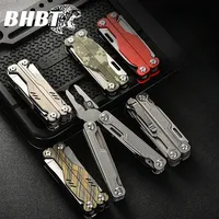 BHBT Folding Multitool Pliers 20 in 1 Multi-functional Combination Tool Pliers Folding Scissors EDC Outdoor Equipment Swiss