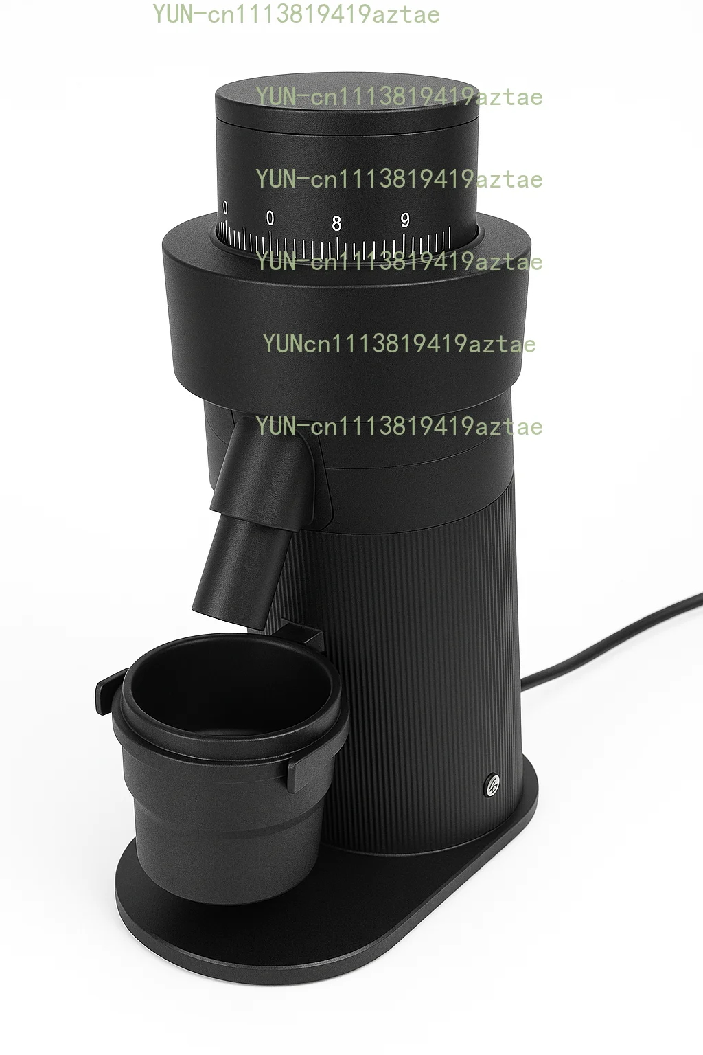 Commercial Electric Coffee Grinder, 64mm Flat Burr Coffee Mill with Brushless Motor & Stepless Grind Adjustment