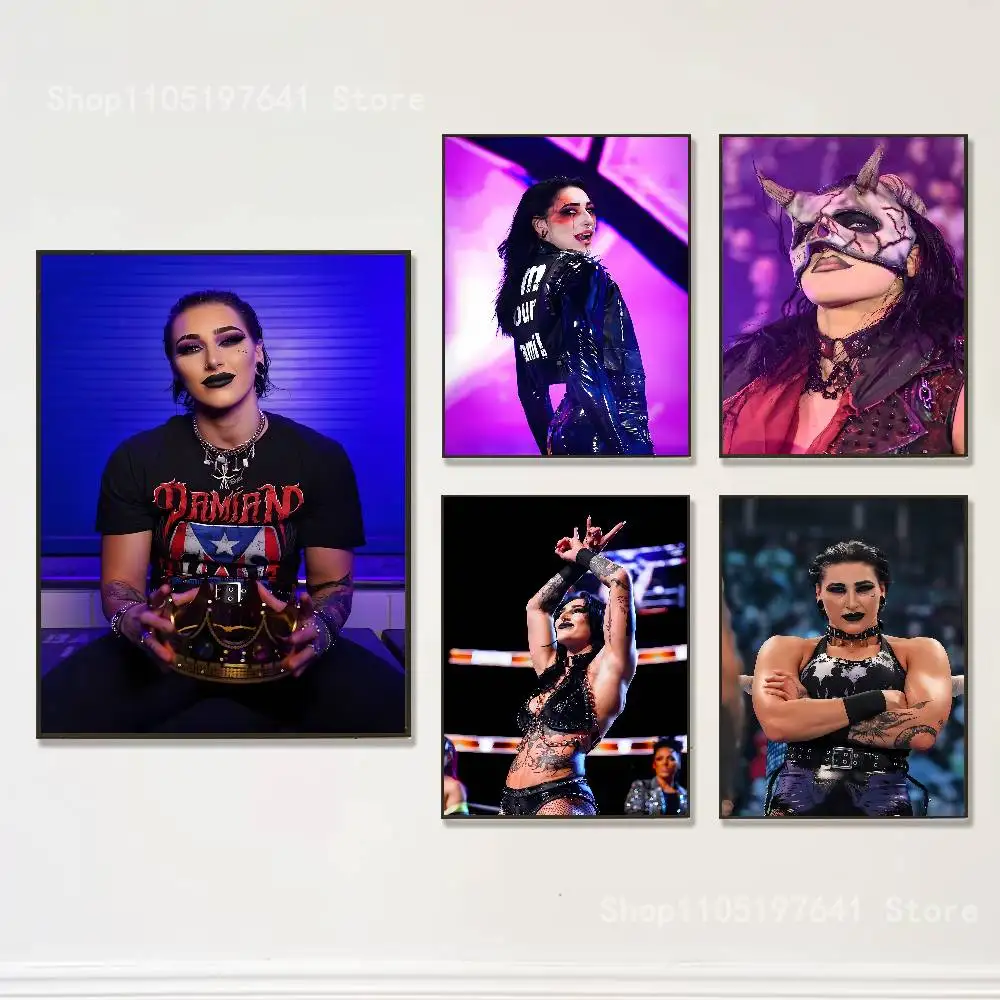 

Cool R-Rhea Ripley Poster Multi-Purpose Wall Art for Living Room Bedroom Office Hallway Bar Home Decor Gift