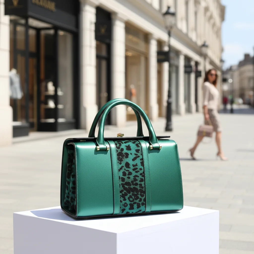 

Модная женская сумка большой вместимости, роскошная дизайнерская сумка для женщин, стильная сумка-боулинг с клетчатым и леопардовым принтом, прочная из искусственной кожи.