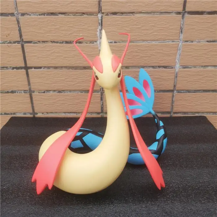 22cm anime pokemon figura 350 milotic figura de ação coleção brinquedo modelo dos desenhos animados ornamento brinquedo pokemon periferia presente aniversário