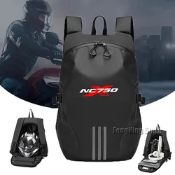 Knight backpack motorcycle helmet bag travel equipment waterproof and large capacity  For Honda NC750X NC750